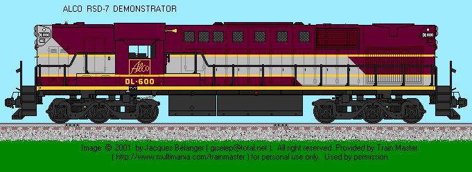 Alco Rsd 7 Alco RSD7 Roster