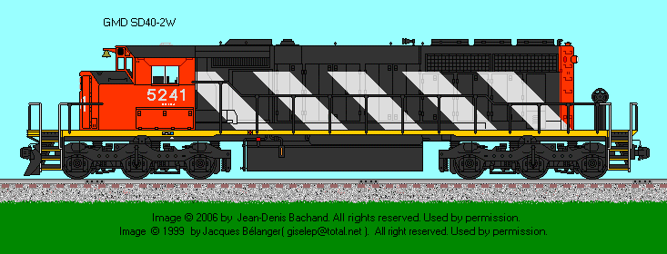 EMD SD40-2 Data Sheet